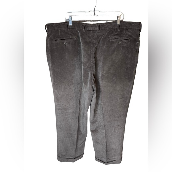 Peter Millar Nanoluxe Chocolate Brown Corduroy Pants‎ Slacks Size 46 - Picture 3 of 10